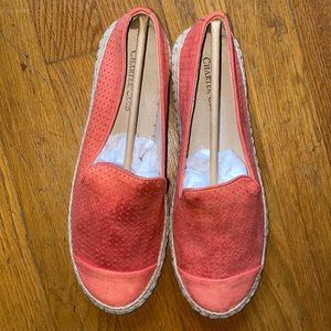 New in box**Charter Club Joni Coral espadrille flats